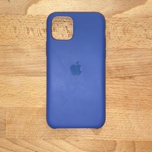 Apple iPhone 11 Pro navy Leather Case